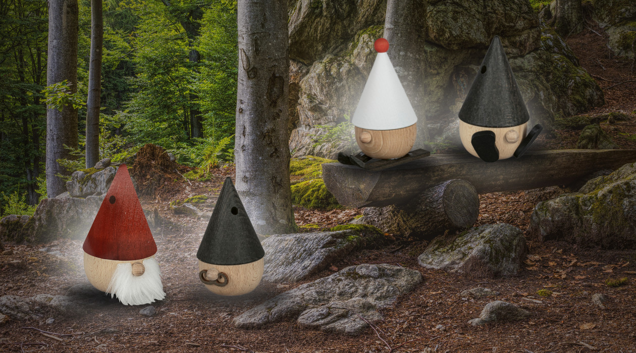 Die charmanten Räucherzwerge von Saico – moderne Handwerkskunst mit Charakter